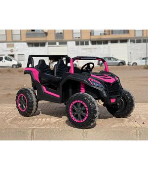 Coche a batería Buggy Strong A032 24v X 2MOTORES, rosa-PINK  INDA69-A032PINK0